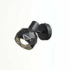 Reflektor czarny 1xE14 LP-8069/1WS BK