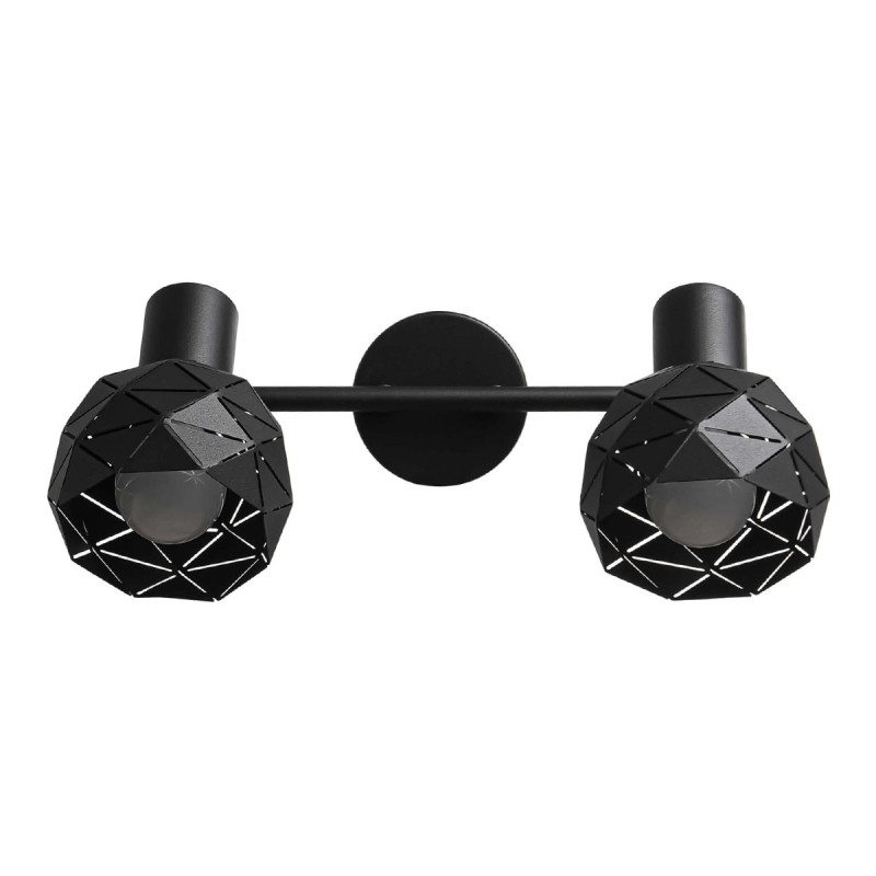Spot czarny 2xE14 LP-8069/2WS BK