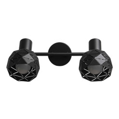 Spot czarny 2xE14 LP-8069/2WS BK