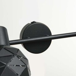 Spot czarny 2xE14 LP-8069/2WS BK
