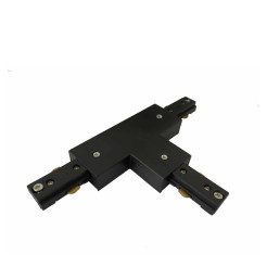 Łącznik T 1F czarny LP-553 BK