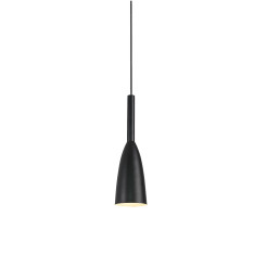 Lampa wisząca 1 czarna 1xE27 LP-181/1P BK