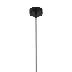 Lampa wisząca 1 czarna 1xE27 LP-181/1P BK