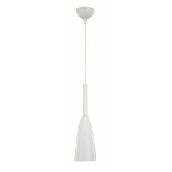 Lampa wisząca 1 biała 1xE27 LP-181/1P WH