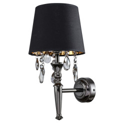 Kinkiet czarny 1xE14 LP-0412/1W BK