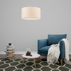 Lampa wisząca biała 4xE27 LP-021/4P WH
