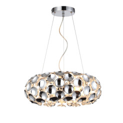 Lampa wisząca srebrna 3xE14 LP-17060/3P