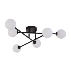 Lampa sufitowa czarna 6xG9 LP-002/6C BK
