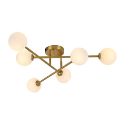 Lampa sufitowa złota 6xG9 LP-002/6C