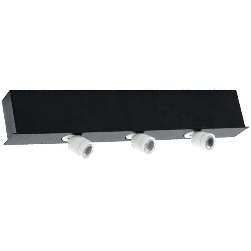 Reflektor do oświetlenia szynowego Bilbao czarny LED 3000K LP-563-MAG-BK