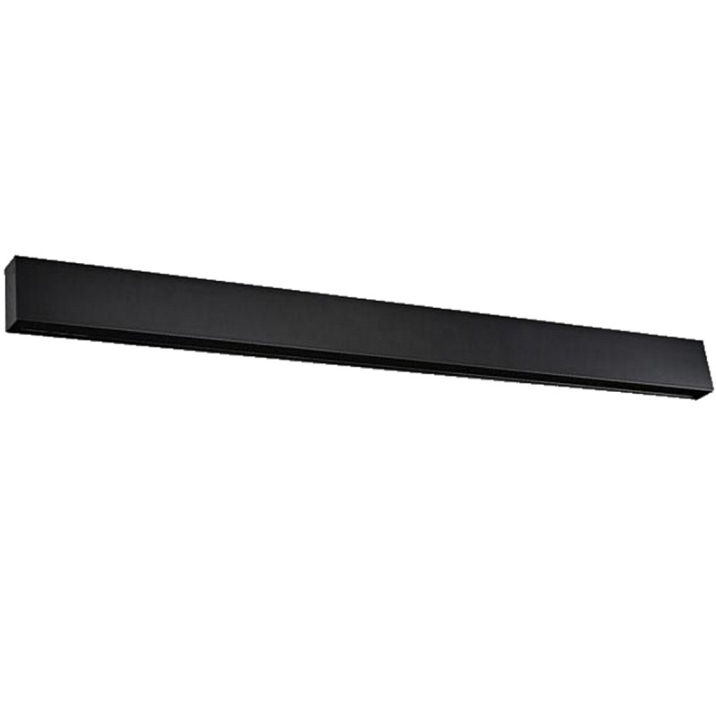 szyna wpuszczana 2 m czarna LP-E020-MAG-BK