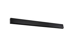 szyna wpuszczana 2 m czarna LP-E020-MAG-BK