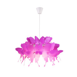 Lampa wisząca ciemny róż 1xE27 LP-3439/1P dark pink