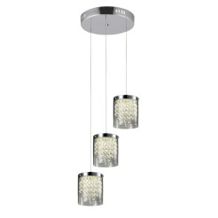 Lampa wisząca chrom LED 4000K LP-1114/3C