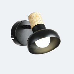 Kinkiet czarny 1xE14 LP-1420/1W BK
