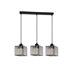 Lampa wiszaca czarna 3xE27 LP-2383/3L BK