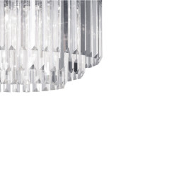 Lampa wisząca 5 srebrna 5xE14 LP-2910/5P