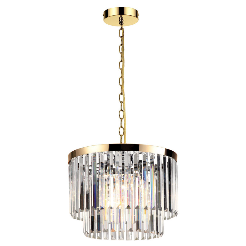 Lampa wisząca 5 antyczne złoto 5xE14 LP-2910/5P AGD