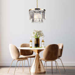 Lampa wisząca 5 antyczne złoto 5xE14 LP-2910/5P AGD
