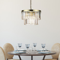 Lampa wisząca 5 antyczne złoto 5xE14 LP-2910/5P AGD