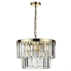 Lampa wisząca 5 antyczne złoto 5xE14 LP-2910/5P AGD