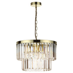 Lampa wisząca 5 antyczne złoto 5xE14 LP-2910/5P AGD