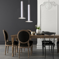 Lampa wisząca Hat 1 biała LED 3000K LP-1661/1P WH