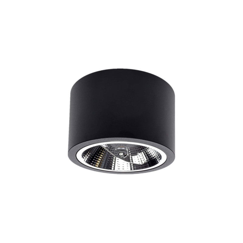 Oprawa natynkowa czarna 1xES111 LP-1101/1SM BK
