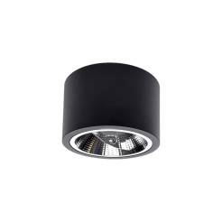 Oprawa natynkowa czarna 1xES111 LP-1101/1SM BK