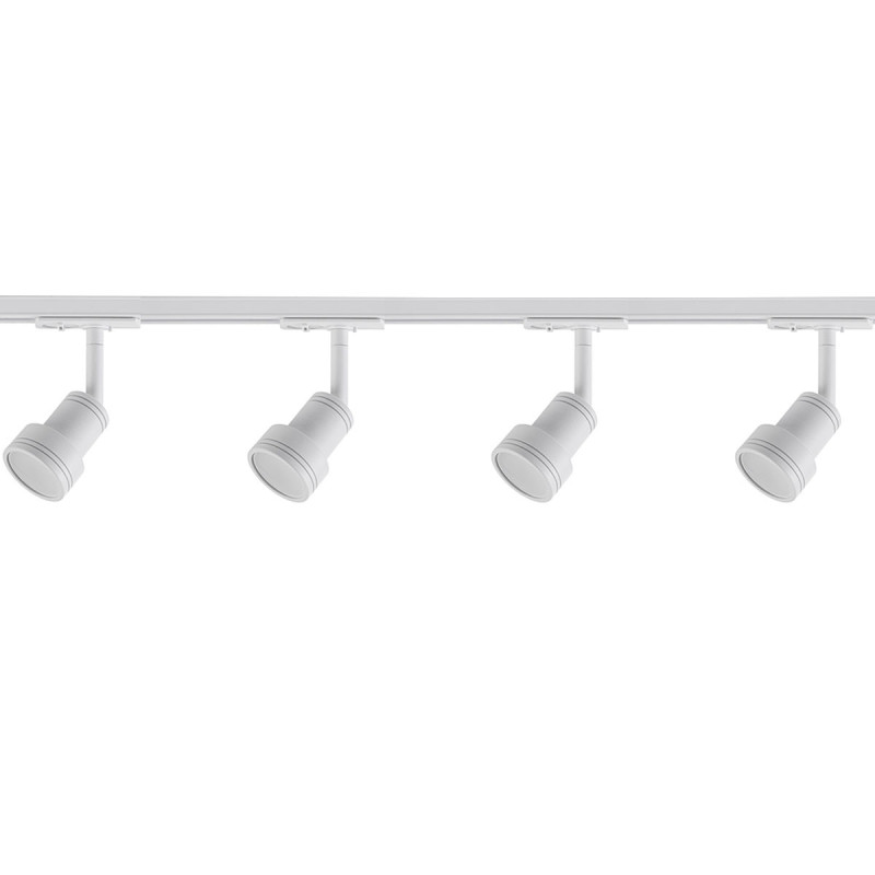 Zestaw oświetlenia szynowego SET biały 4xGU10 LP-733 SET WH