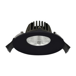 Oczko podtynkowe czarne LED 3000K/4000K LP-4434/1RS BK