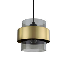 Lampa wisząca dymna 3xE27 LP-866/3P SM/GD