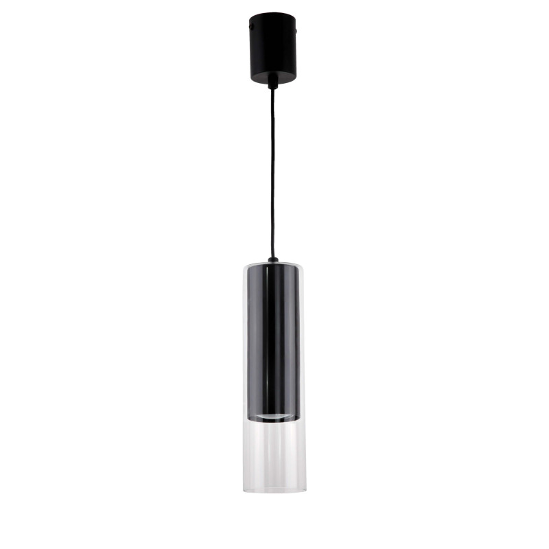 Lampa wisząca czarna 1xGU10 LP-232/1P BK