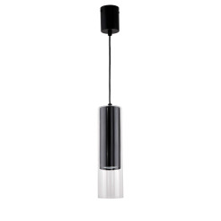 Lampa wisząca czarna 1xGU10 LP-232/1P BK