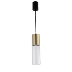 Lampa wisząca złota 1xGU10 LP-232/1P GD