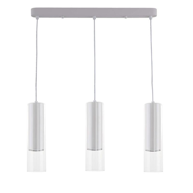 Lampa wisząca biała 3xGU10 LP-232/3L WH