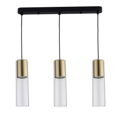 Lampa wisząca złota 3xGU10 LP-232/3L GD