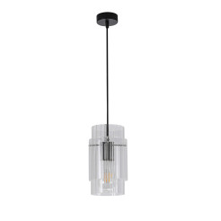 Lampa wisząca Savona czarna 1xE27 LP-707/1P