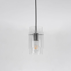 Lampa wisząca Savona czarna 1xE27 LP-707/1P