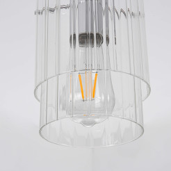 Lampa wisząca Savona czarna 1xE27 LP-707/1P
