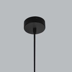 Lampa wisząca Savona czarna 1xE27 LP-707/1P