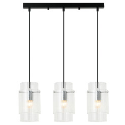 Lampa wisząca Savona czarna 3xE27 LP-707/3L