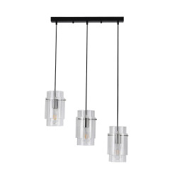Lampa wisząca Savona czarna 3xE27 LP-707/3L