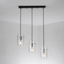 Lampa wisząca Savona czarna 3xE27 LP-707/3L