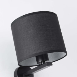 Kinkiet czarny 1xE27 LP-114/1W BK