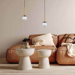 Lampa wisząca 1 złota 1xE14 LP-1345/1P GD