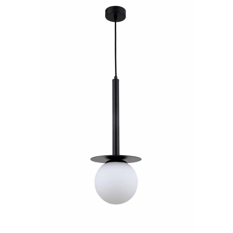 Lampa wisząca 1 czarna 1xE14 LP-1345/1P BK