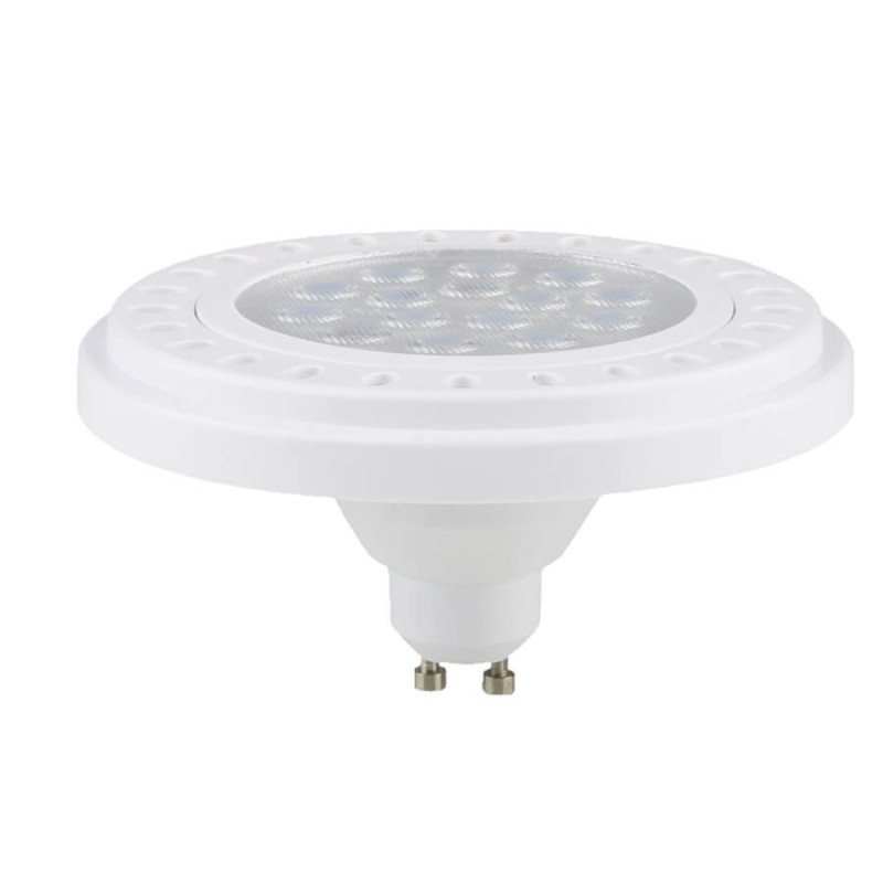 Żarówka ES111 GU10 biała LED 9W 3000K plastik LP-ES111-9W WH 3000K