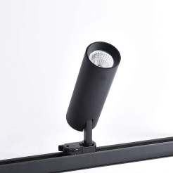 Reflektor do szynoprzewodów 3F czarny LED CCT LP-8120/3F BK