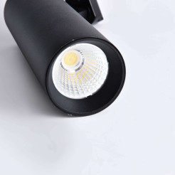 Reflektor do szynoprzewodów 3F czarny LED CCT LP-8120/3F BK